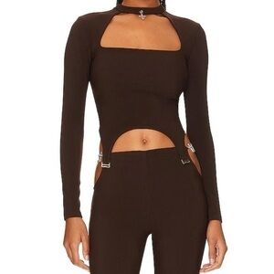 Loba Ximena Top with cross NWT SMALL